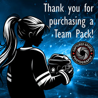 Girls Hockey - Thank you for purchasing a team pack - Blue